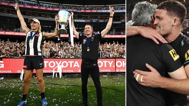 Sports fans entranced by epic AFL, NRL grand finals