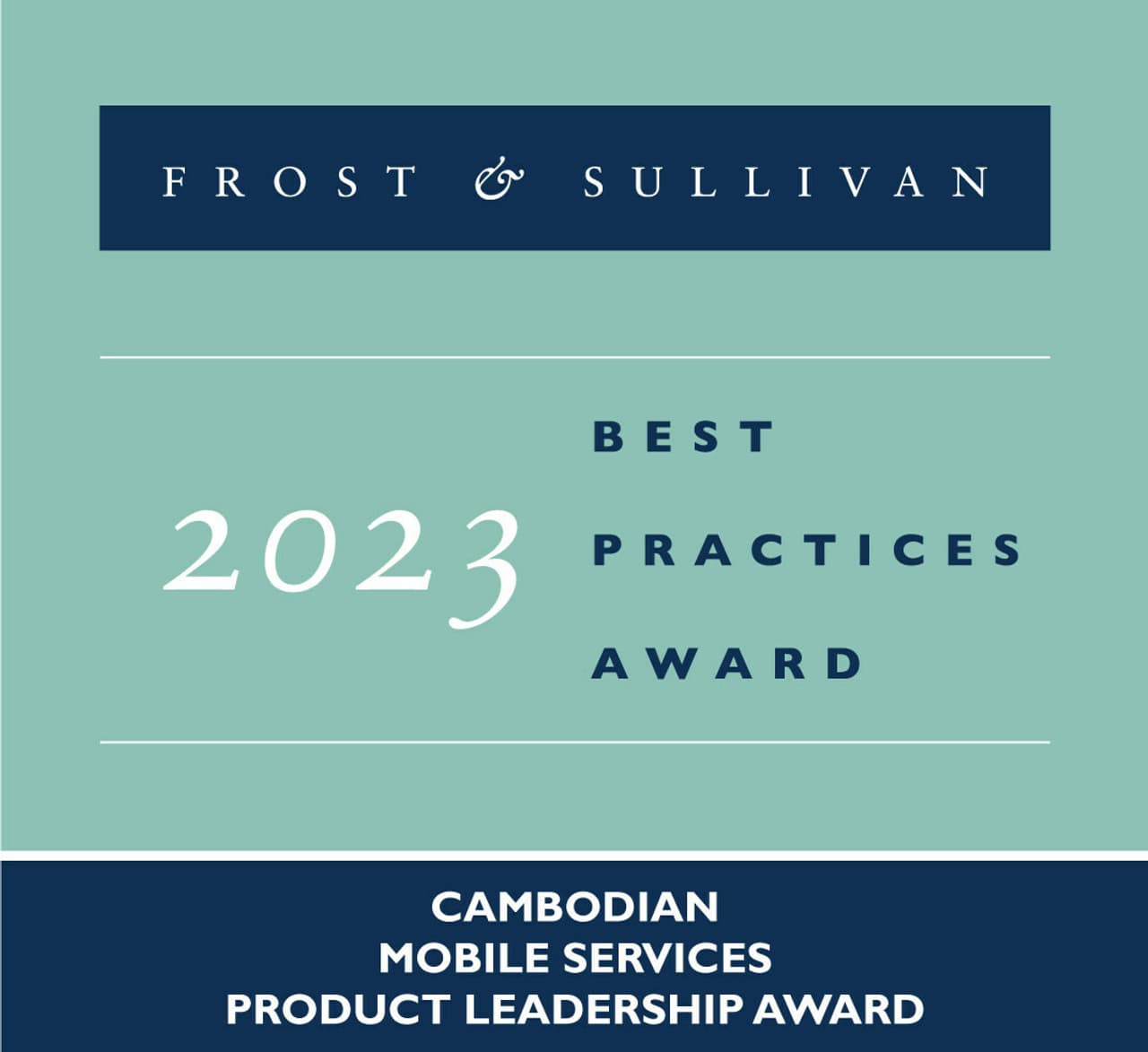Frost & Sullivan Recognizes Cellcard with the 2023 Cambodian Product Leadership Award for Offering Innovative Products that Provide Affordable Access to Mobile Data