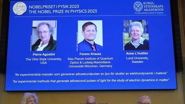 Nobel Prize in physics awarded for electron study