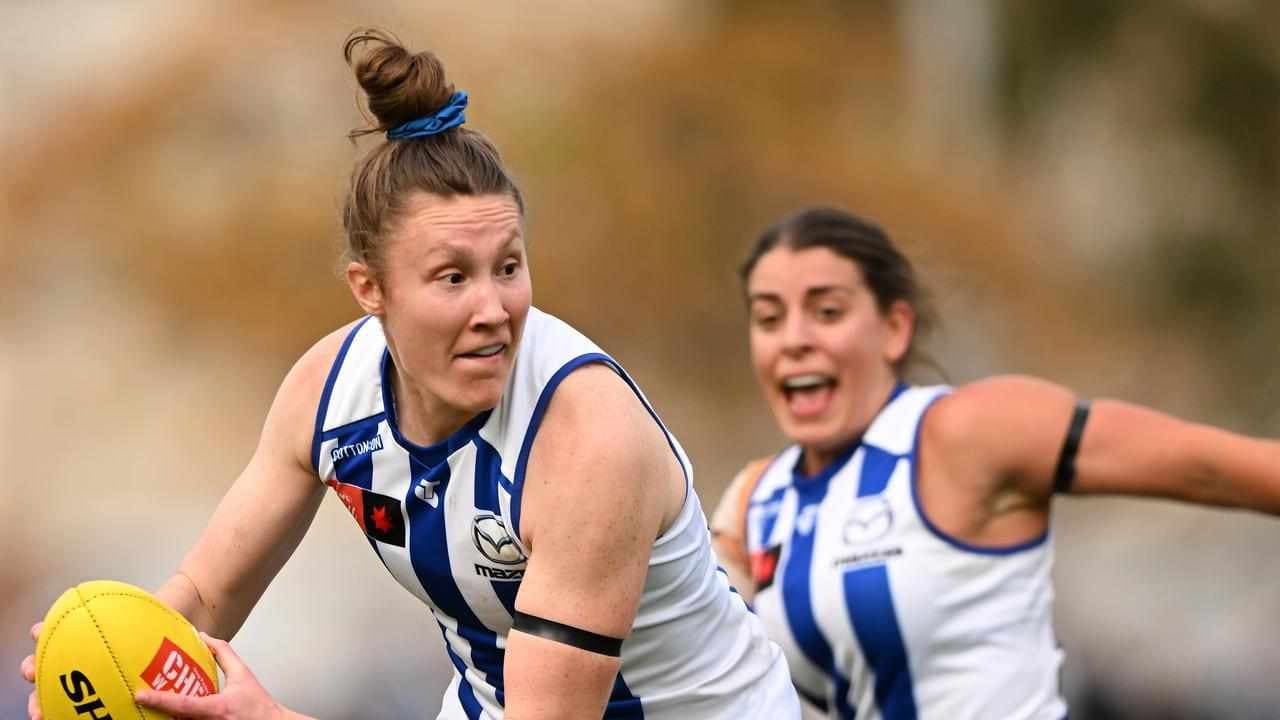 Riddell, Garner on song as North crush Dockers in AFLW