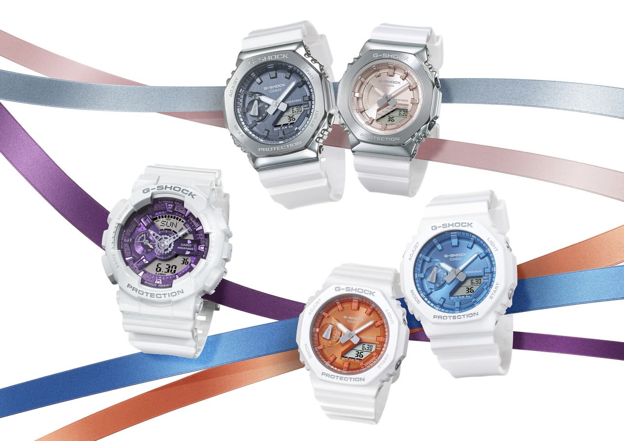 Casio to Release G-SHOCK Watches with Shining Metallic-Colored Dials
