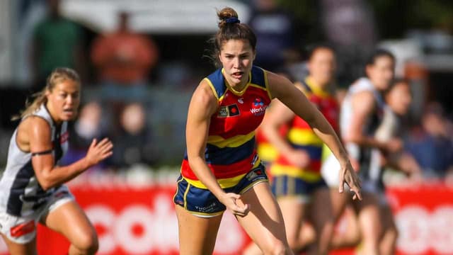 Crows defender Allen sent straight to AFLW Tribunal