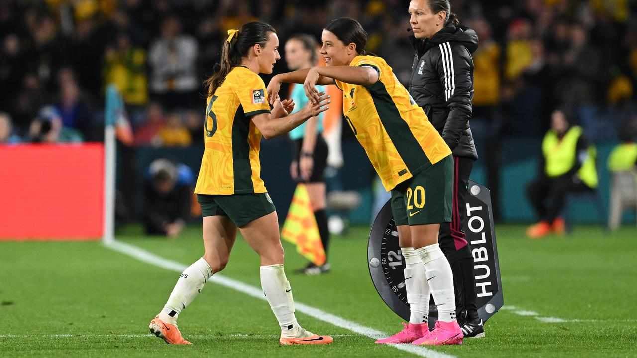 Matildas Kerr and Raso go head-to-head in Champions Lge