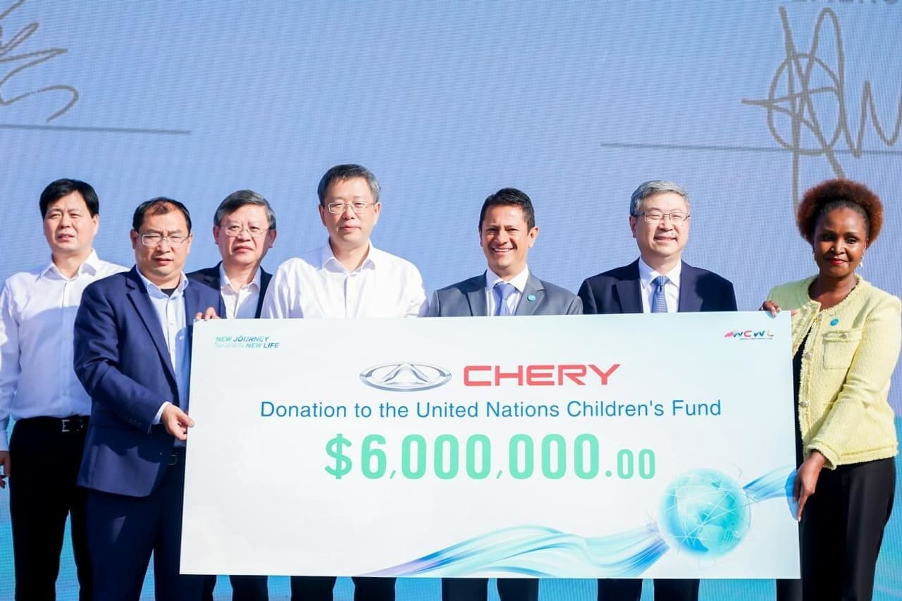 Joining Hands with UNICEF: Chery Focuses on Global Children's Education