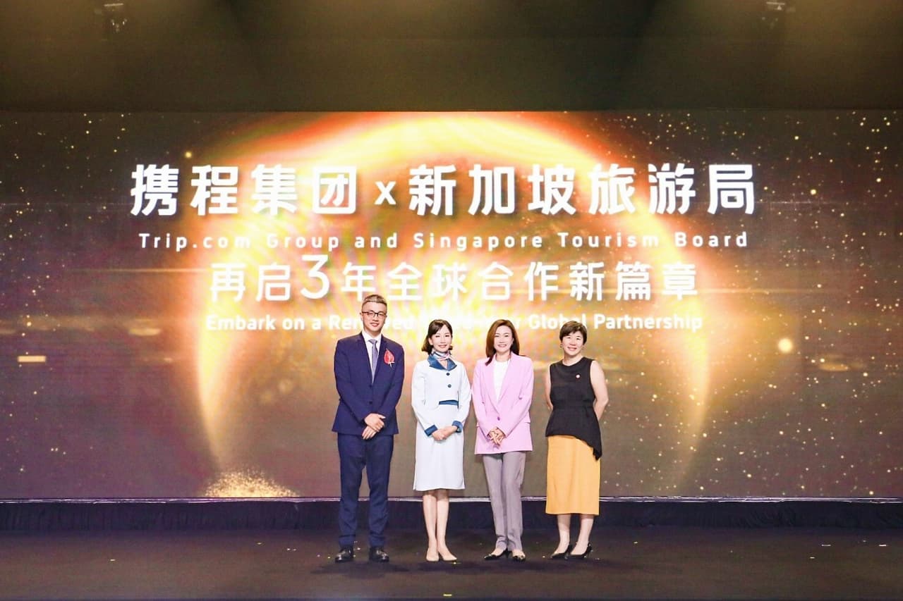 Trip.com Group and Singapore Tourism Board Renew Three-Year Global Partnership