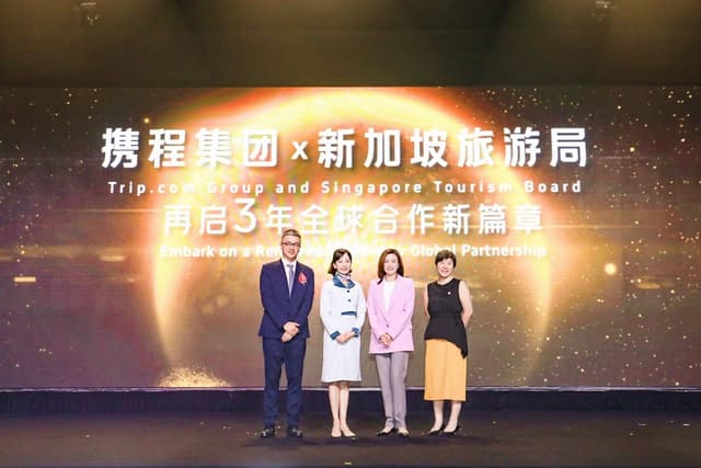 Trip.com Group and Singapore Tourism Board Renew Three-Year Global Partnership