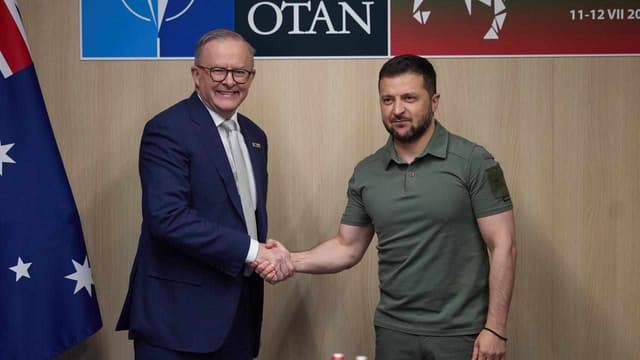 Australia providing Ukraine with $20m in military aid