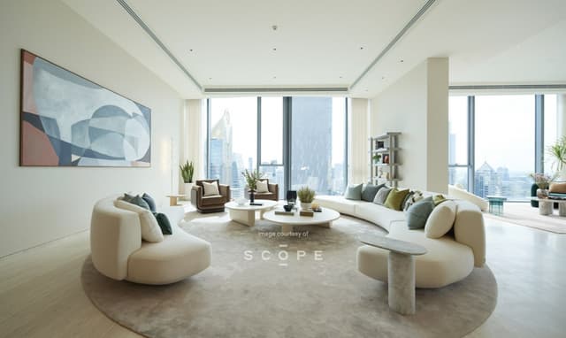 The ultra-luxury 'Scope Langsuan' closed a deal to sell Thailand's highest-priced penthouse at THB 436M and a special residential unit furnished by CHANINTR One week after opening