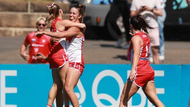 Swans sink Pies to keep AFLW finals hopes alive