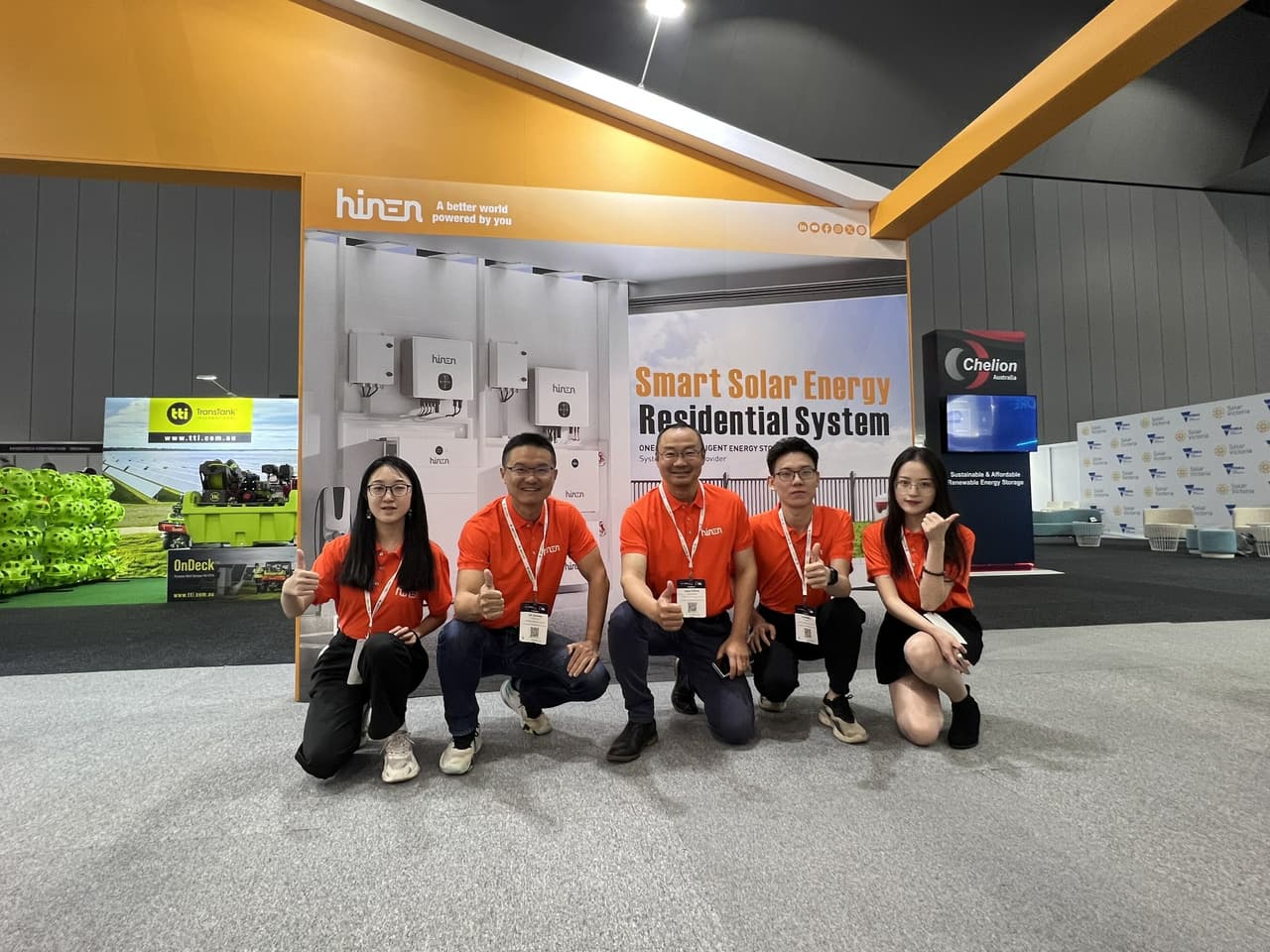 Hinen Celebrates Success at All-Energy Australia Exhibition: A Glimpse into the Future of Energy Storage