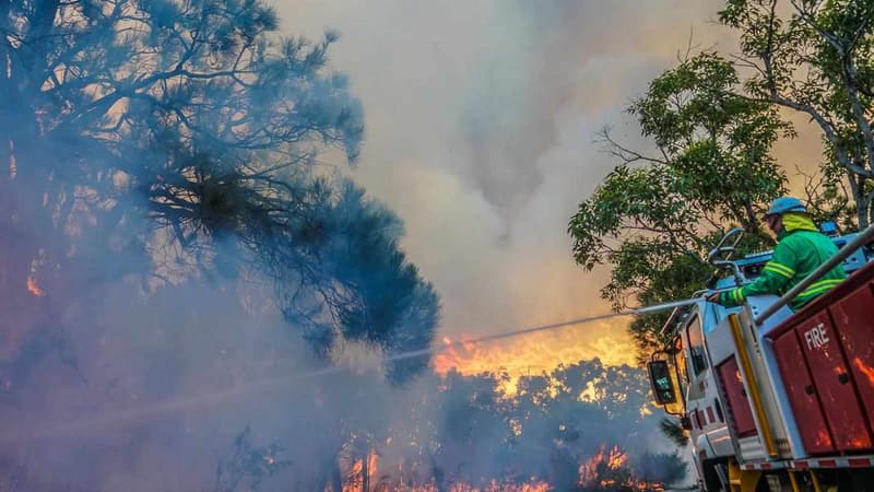 Fire In Place Emergency warnings in place for out-of-control fires