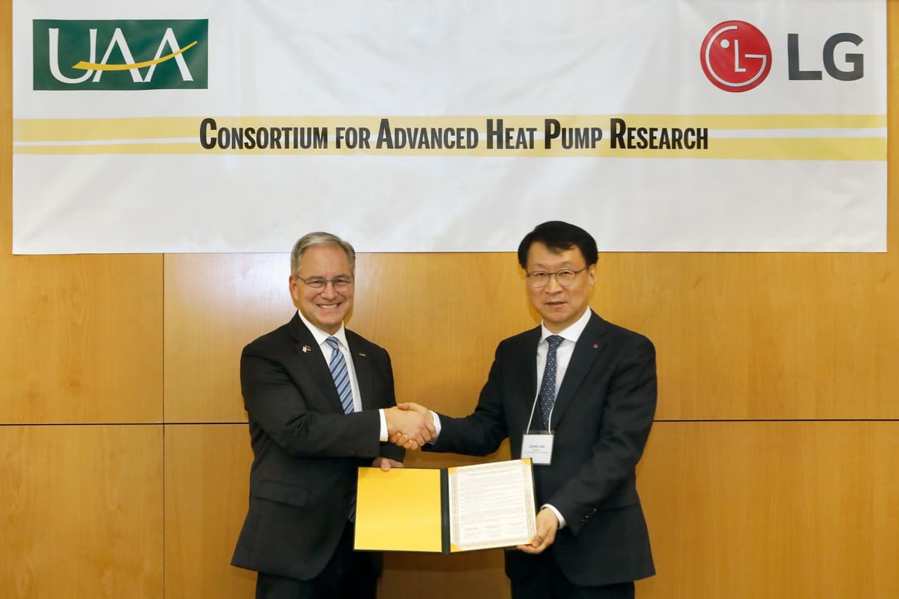 LG ESTABLISHES CONSORTIUM FOR ADVANCED HEAT PUMP RESEARCH IN ALASKA