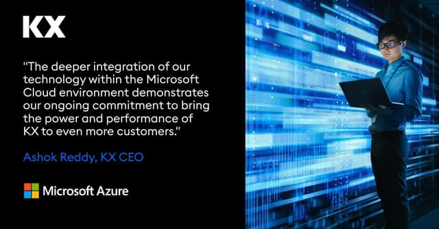 KX ANNOUNCES KDB.AI AND KX COPILOT IN MICROSOFT AZURE