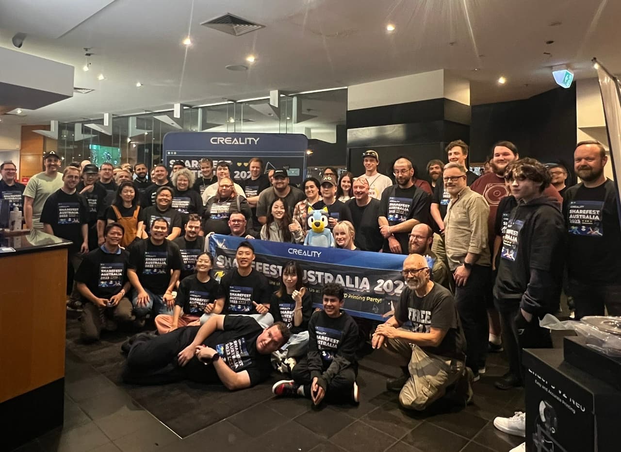 Creality ShareFest Australia 2023: Igniting Creativity Down Under