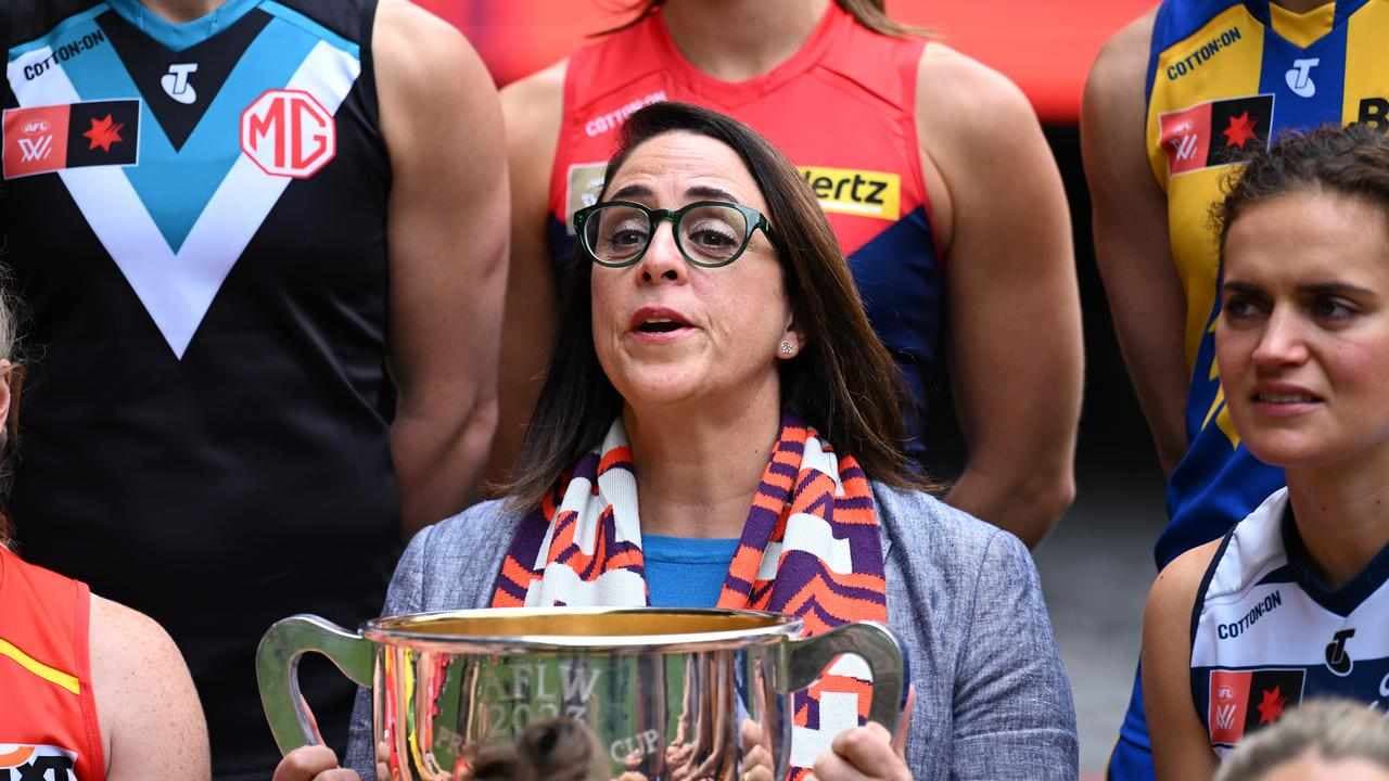 AFLW boss Nicole Livingstone announces surprise exit