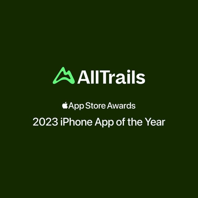 AllTrails Named Apple's 2023 iPhone App of the Year