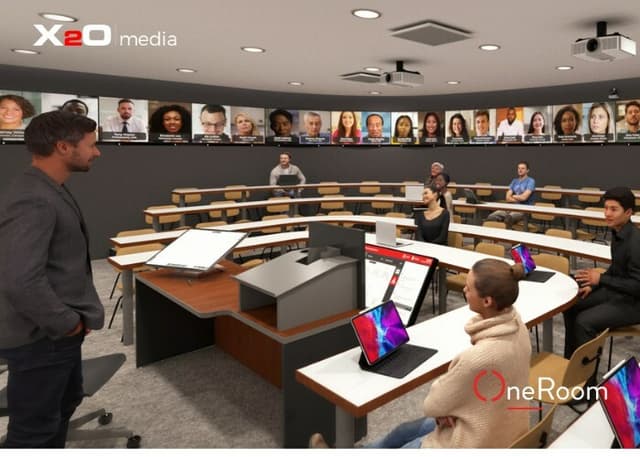 X2O Media Announces Important Updates to its Immersive Hybrid Solution X2O OneRoom