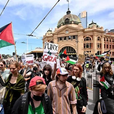 'Keep fighting': school students' promise for Palestine