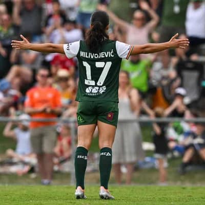 Milivojevic delivers Canberra's first win, Vine scores