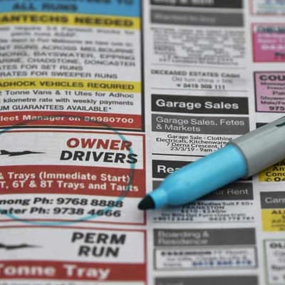 Firms still hiring but professional services ads fall