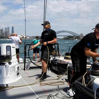 Sydney-Hobart contender's $250k dash to starting line