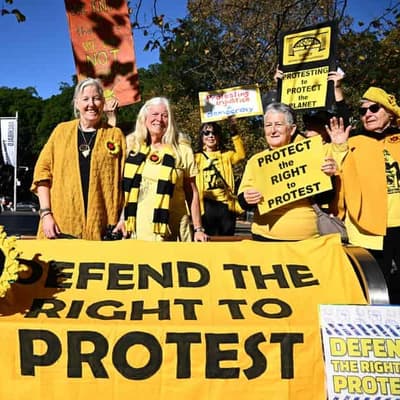 Knitting Nannas win part of protest law challenge