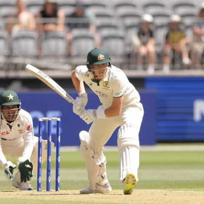 Perth wicket wasn't a danger, says battered Labuschagne