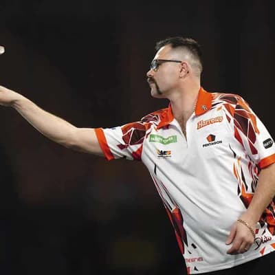 Aussie Heta hits double trouble in world darts exit