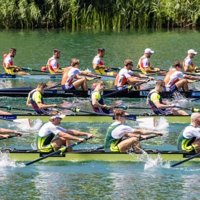 Eight aim for rowing greatness at Paris Olympics