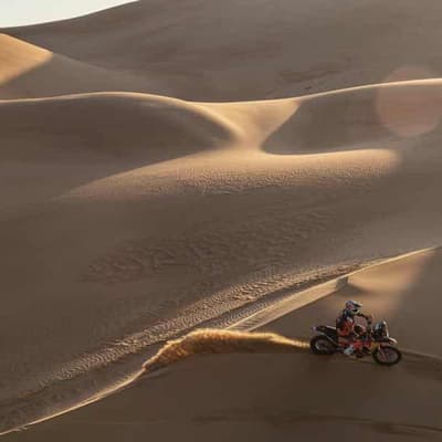 Aussie Price thrives in Empty Quarter dunes at Dakar