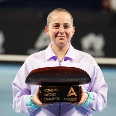 Ostapenko crushes Kasatkina to win Adelaide title