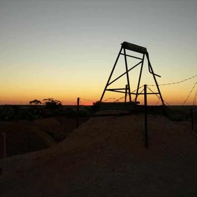 Dramatic rescue after man falls down 30m mine shaft