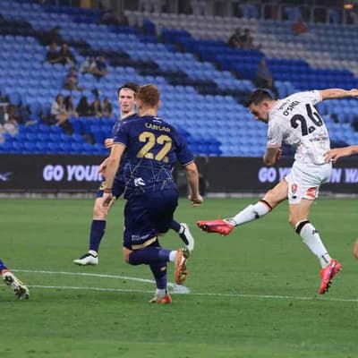 Jay O'Shea leads Brisbane Roar to 3-2 ALM win over Jets