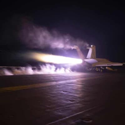 US military strikes Houthi anti-ship missiles in Yemen