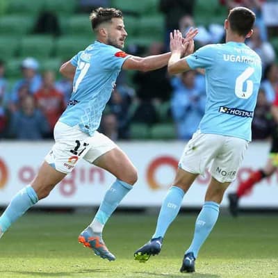 Melbourne City hang on for ALM win over Adelaide