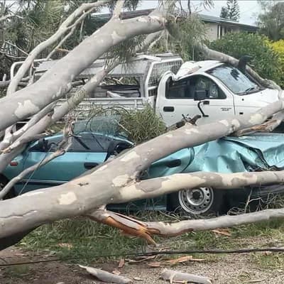 Kirrily mop up begins but heavy rain risk remains