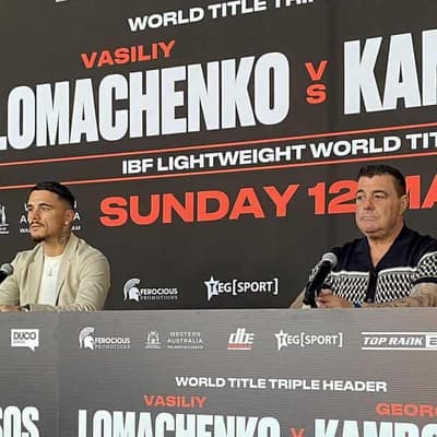 Australian boxing star Kambosos aims for greatness