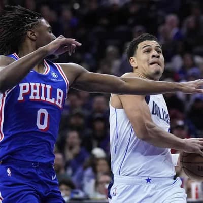 Josh Green's hot hand helps Mavericks beat 76ers in NBA