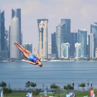 Aussie high diving great Iffland wins fourth world gold