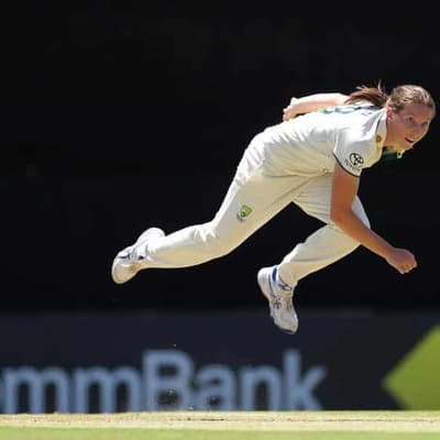 Happy-go-lucky Brown skittles South Africa in WACA Test
