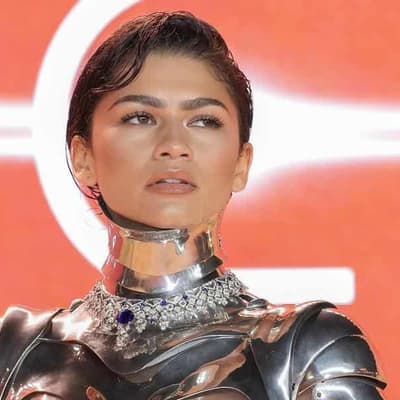 Zendaya rocks cyborg suit at Dune sequel world premiere
