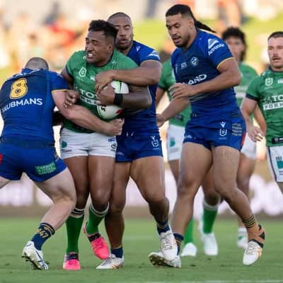 Raiders belt Eels in trials but spine questions remain