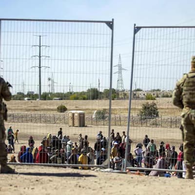 Video of Texas border migrants 'right now' really from 2021