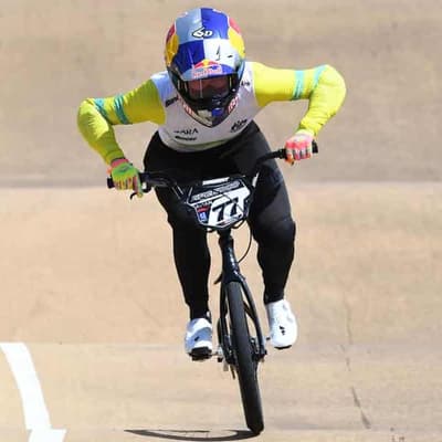 BMX star Saya targets Paris gold with brother in heart