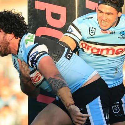 Sharks keep Hamlin-Uele in crucial NRL re-signing