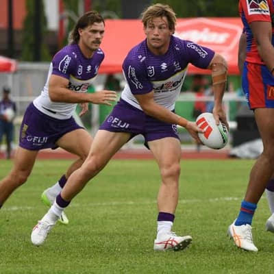Melbourne thrash poor Knights outfit in Fiji NRL trial