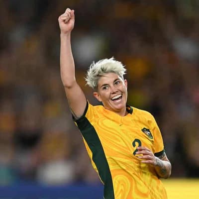 Matildas crush Uzbekistan to cruise into Olympics