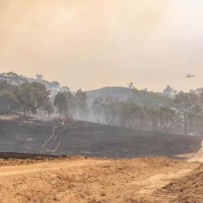 Crews keeping watch over fire ahead of more danger