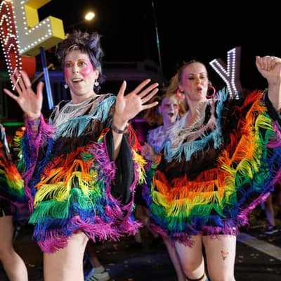 LGBTQI community marches on at Mardi Gras despite grief