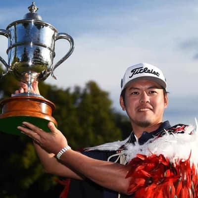 Japan's Takahiro Hataji has won the New Zealand Open